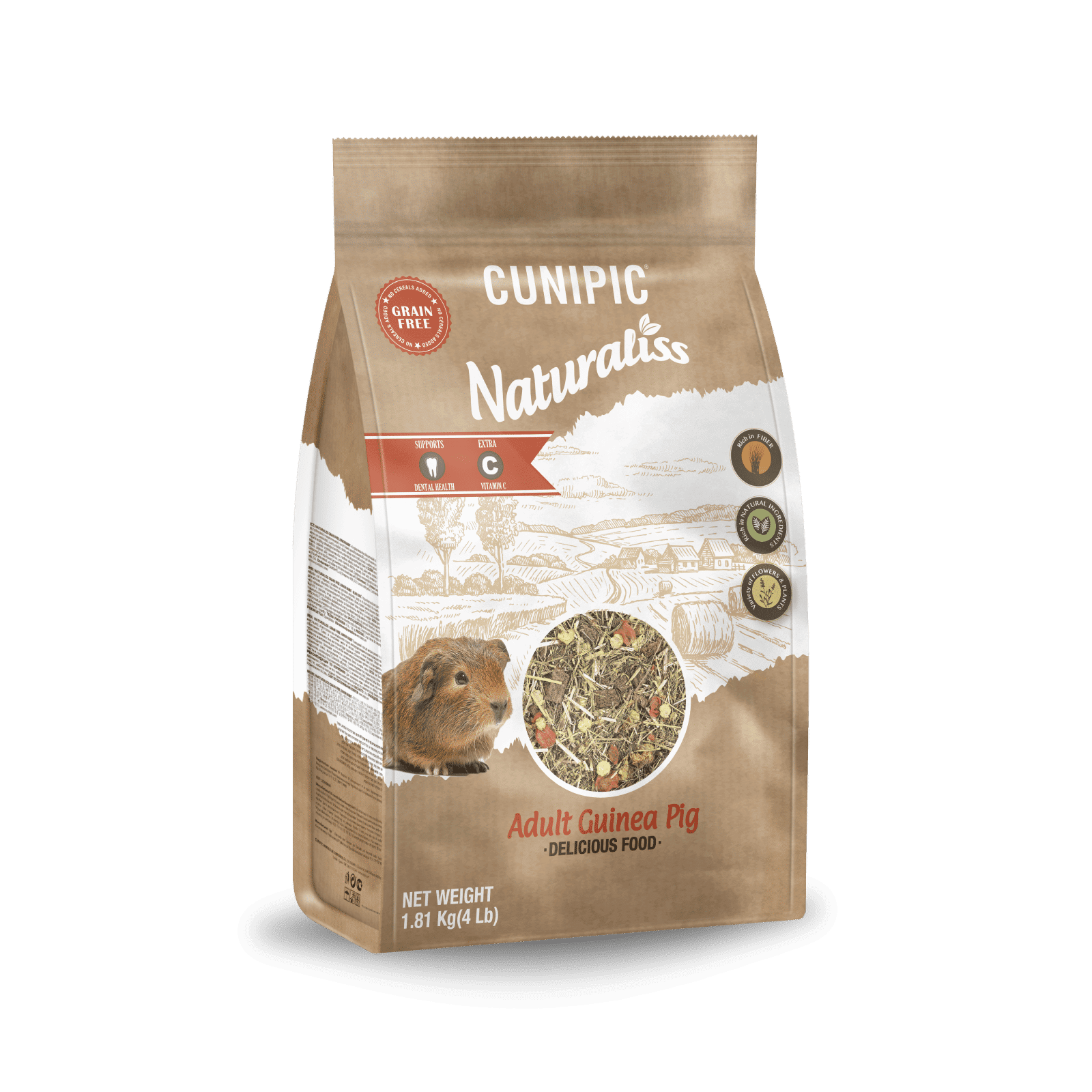 Naturaliss Cobaya Adulta 1,81 Kg Cunipic
